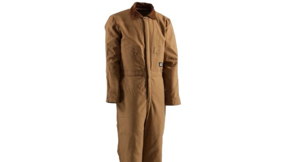 Berne Deluxe Insulated Coverall - Mens, Brown Duck, Medium, Regular, 92021848426