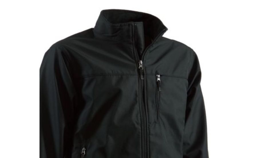 Berne Eiger Softshell Jacket - Mens, Black, 2XL, Tall, 92021220260