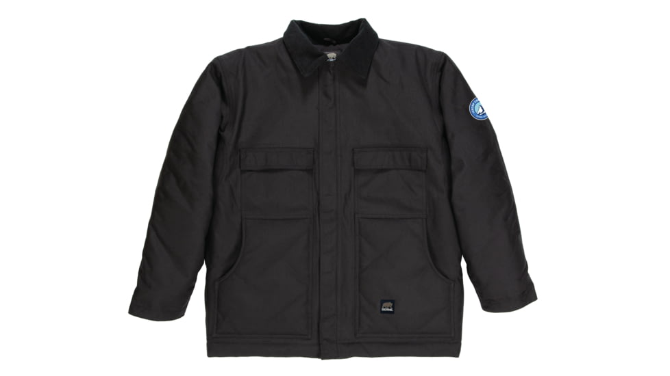 Berne ICECAP Insulated Chore Coat- Mens, Black, 2XL Tall, NCH377BKT520