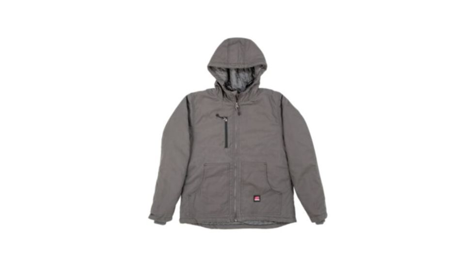 Berne Ladies Modern Hooded Jacket, Titanium, 2XL, Regular, 92021363356