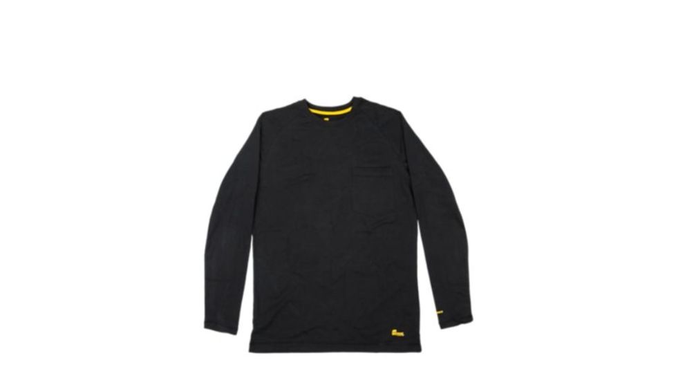 Berne Performance Long Sleeve Tee - Men's, Black, Medium, Regular, 92021359915