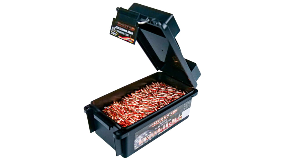 Berry's Superior 223/5.56 Cal 55gr Full Metal Jacket Boat Tail, 28463