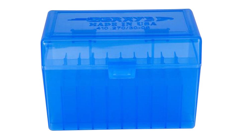 BERRYS 41002 410 AMMO BOX 270/3006 50RD BLUE