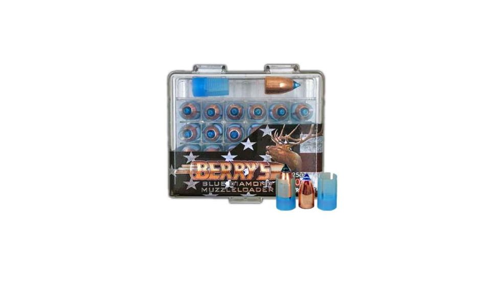 Berrys Manufacturing 250gr Bullet w/ Sabot 25 count bullets, 5995