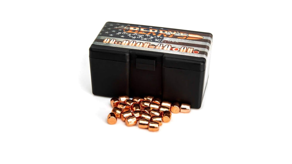 Berry's Manufacturing .45 Caliber 200 Grain Superior Plated Handgun Bullets, 250 Rounds, 46967-45CAL