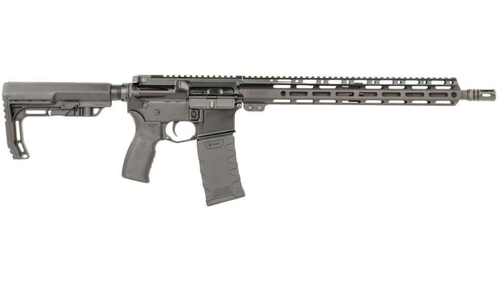 Bersa BAR15 Semi-Auto Rifle, 5.56x45mm NATO, 16 in barrel, A2 Flash Hider, 30 Rounds, BAR15RMFT-FRRMPG