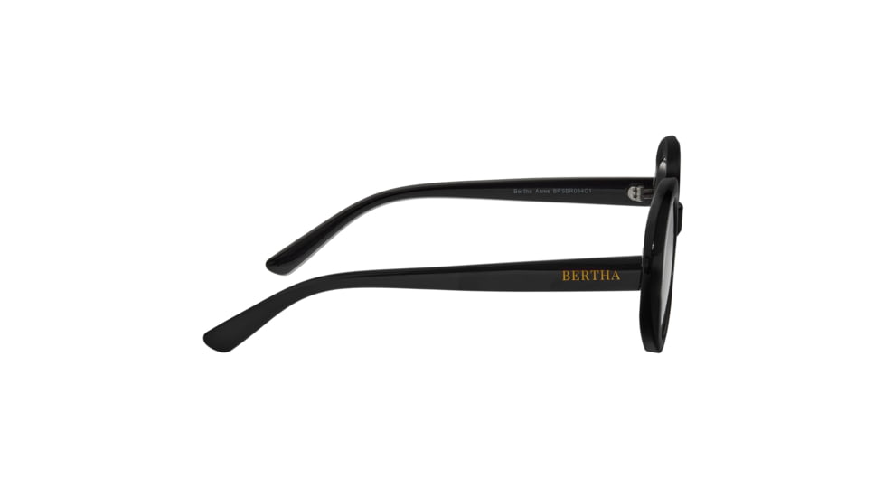 Bertha Annie Polarized Sunglasses - Womens, Black Frame, Black Lens, Black/Black, One Size, BRSBR054C1