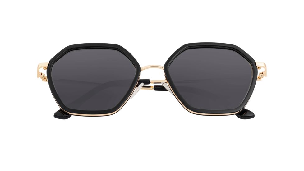 Bertha Ariana Polarized Sunglasses - Women's, Black/Black, One Size, BRSBR038BK
