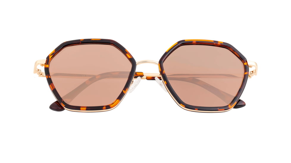 Bertha Ariana Polarized Sunglasses - Women's, Tortoise/Brown, One Size, BRSBR038BN