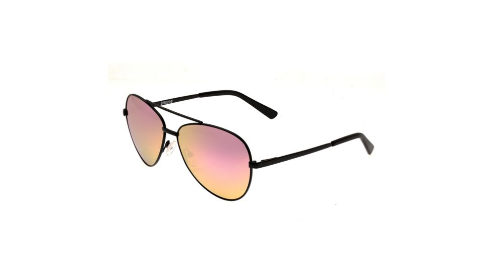 Bertha Bianca Womens Polarized Sunglasses, Black/Pink BRSBR020B