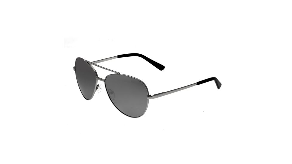Bertha Bianca Womens Polarized Sunglasses, Silver/Black BRSBR020S
