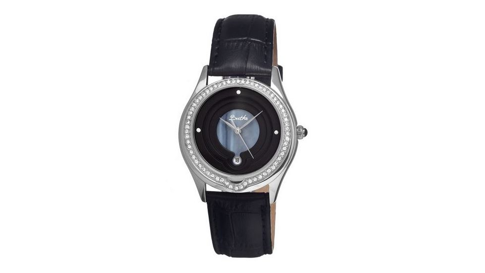 Bertha BR4102 Patricia Womens Watch, Black BTHBR4102