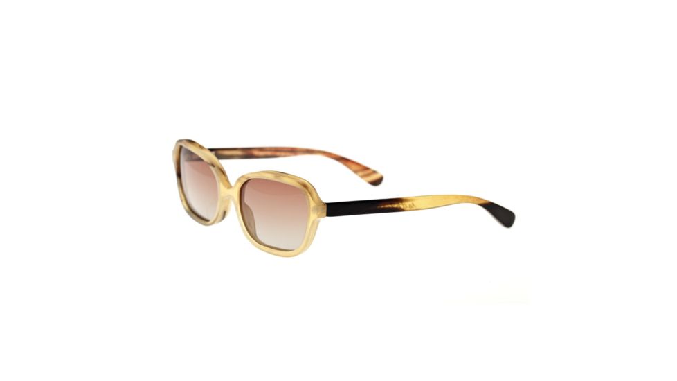 Bertha Harley Progressive Prescription Sunglasses, Honey/Black/Brown Frame, BRSBR004MCPR