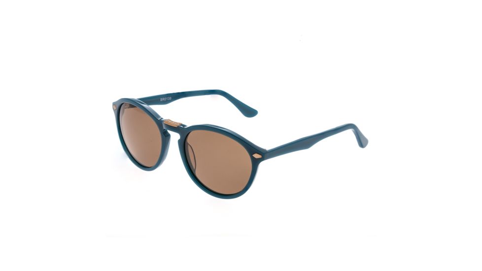 Bertha Kennedy Bifocal Prescription Sunglasses, Teal Frame, BRSBR013BBI