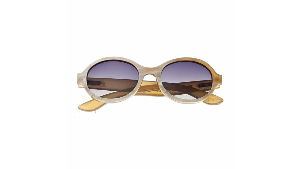 Bertha Laurel Progressive Prescription Sunglasses, Honey/Black Frame, BRSBR006CGPR