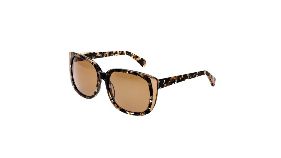 Bertha Natalia Polarized Sunglasses, Multi / Brown BRSBR016M