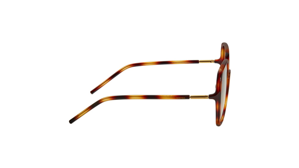 Bertha Priscilla Polarized Sunglasses - Womens, Tortoise Frame, Pink Lens, Tortoise/Pink, One Size, BRSBR055C3