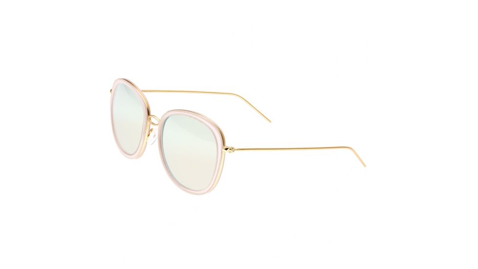 Bertha Scarlett Polarized Sunglasses, Gold/Gold, One Size, BRSBR027GD