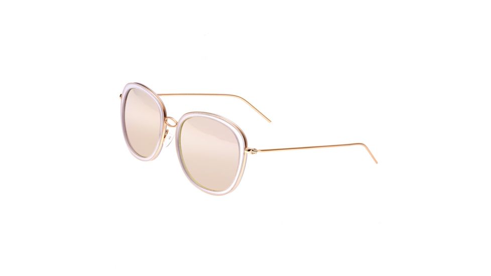 Bertha Scarlett Polarized Sunglasses, Rose Gold/Rose Gold, One Size, BRSBR027RG