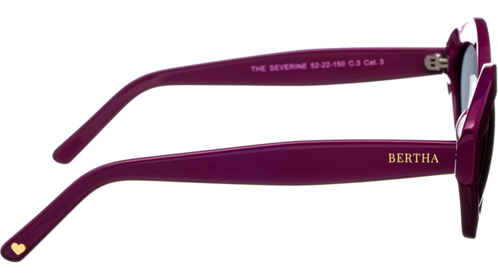 Bertha Severine Handmade in Italy Sunglass - Womens, Pink, One Size, BRSIT100-1