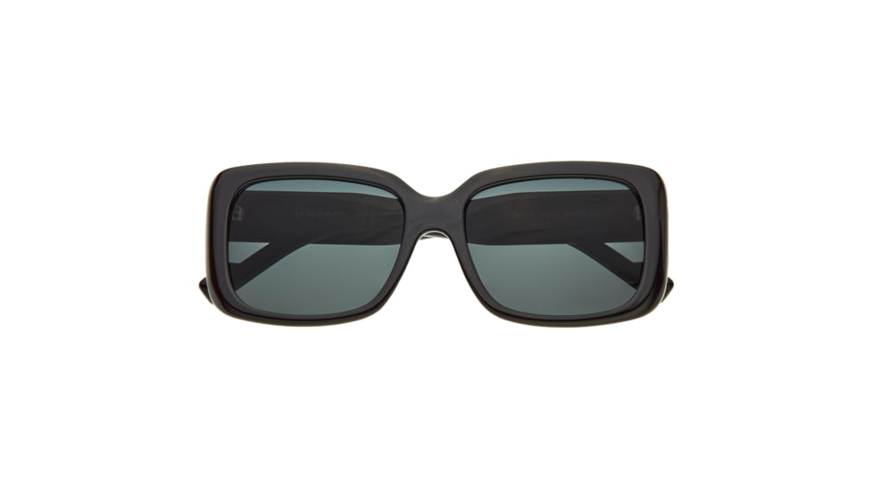 Bertha Wendy Polarized Sunglasses - Womens, Black Frame, Black Lens, Black/Black, One Size, BRSBR052C1