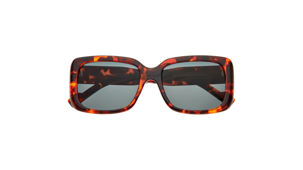 Bertha Wendy Polarized Sunglasses - Womens, Trotoise Frame, Black Lens, Tortoise/Black, One Size, BRSBR052C3