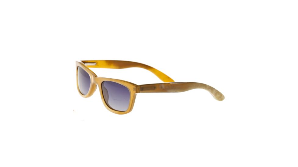 Bertha Zoe Single Vision Prescription Sunglasses, Vanilla Frame, BRSBR008ZCSV