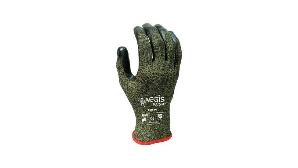 Best Manufacturing Glove 13g Cr KEVLAR Nitrl Palm 250-07, Unit CS
