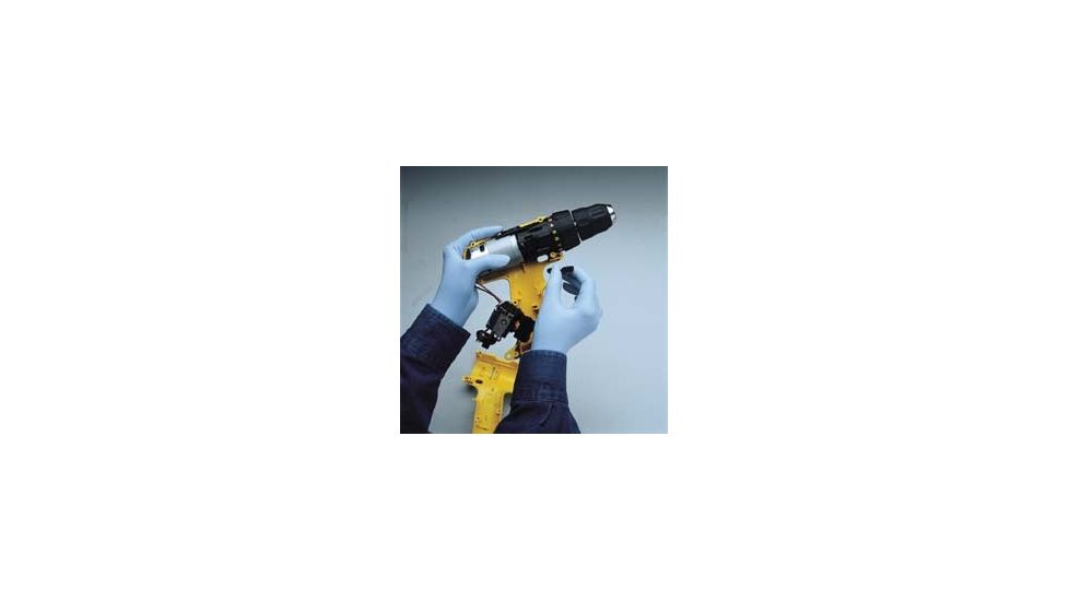 Best Manufacturing Gloves N-DEX PWD-FREE Lg PK100 7005PFL