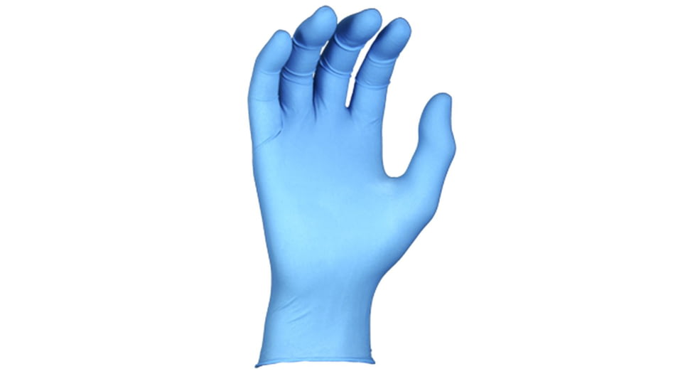 Best Manufacturing N-DEX Ambidextrous Powder-Free Nitrile Gloves, 6005PFXS N-DEX Original, 4 Mil Thickness, 24.1 Cm 91/2in Length, Extra Small, Case 2000, 32891-815-CS