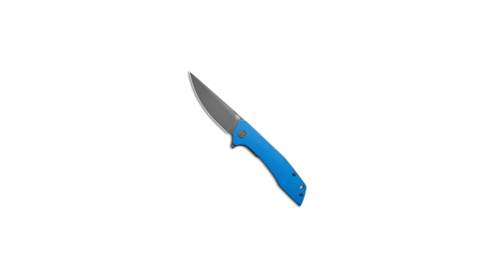 Bestech Knives Bestech Knives Eye of Ra Liner Lock Knife Blue G-10 3.4" Gray BG23, Blue, D2, adult, BHQ-220348