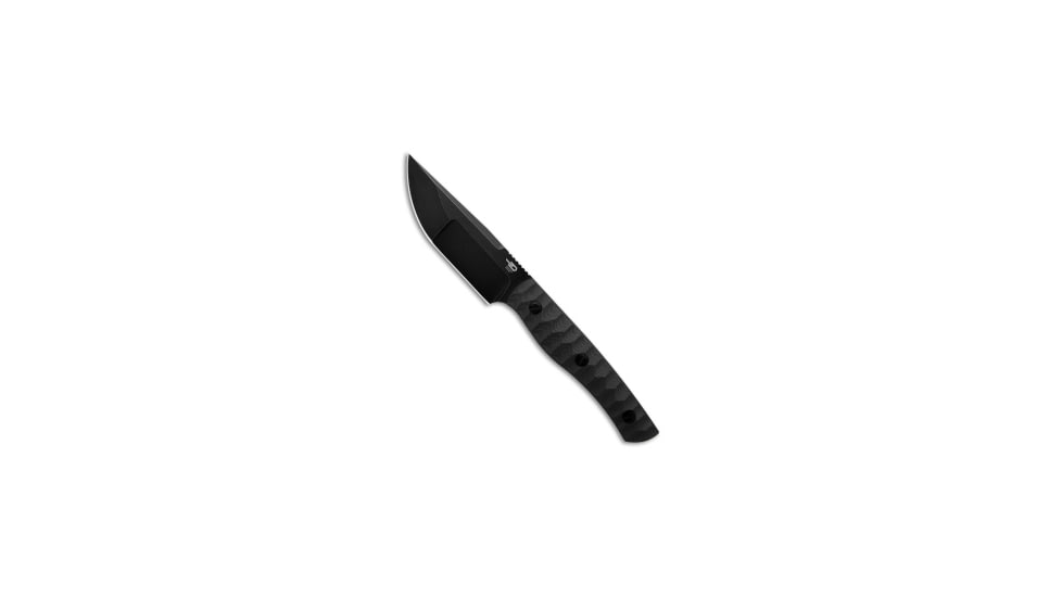 Bestech Knives Bestech Knives Heidi Blacksmith#2 Fixed Blade Knife Carbon Fiber 3.9" Black, Black, CPM S35VN, adult, BHQ-179717