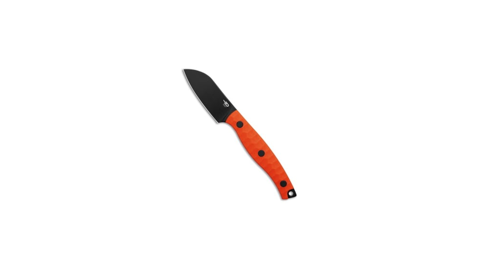 Bestech Knives Bestech Knives Heidi Blacksmith #3 Fixed Blade Knife Orange G-10 2.3" Black, Orange, 14C28N, adult, BHQ-221445