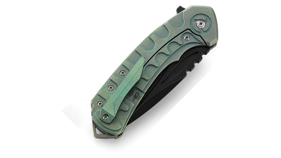 Bestech Knives Buwaya Framelock Retro Green