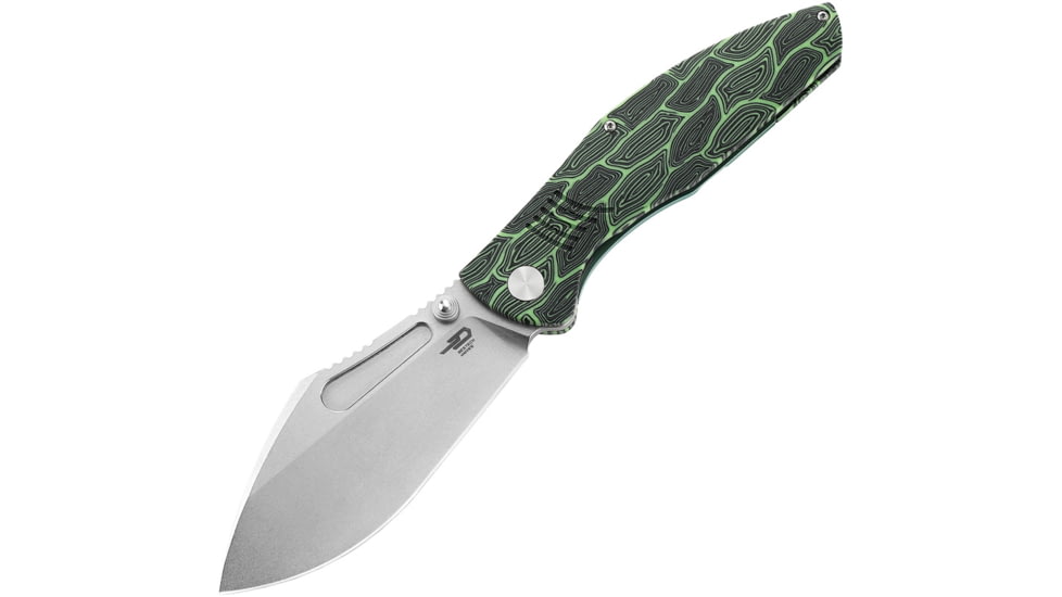 Bestech Knives Lockness Framelock Black/Green