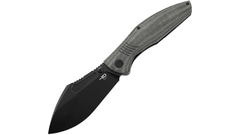 Bestech Knives Lockness Framelock Blk Micarta