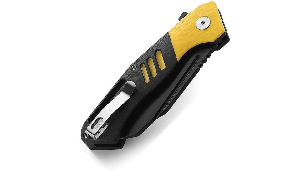 Bestech Knives Rockface Linerlock Yellow BTKG46B