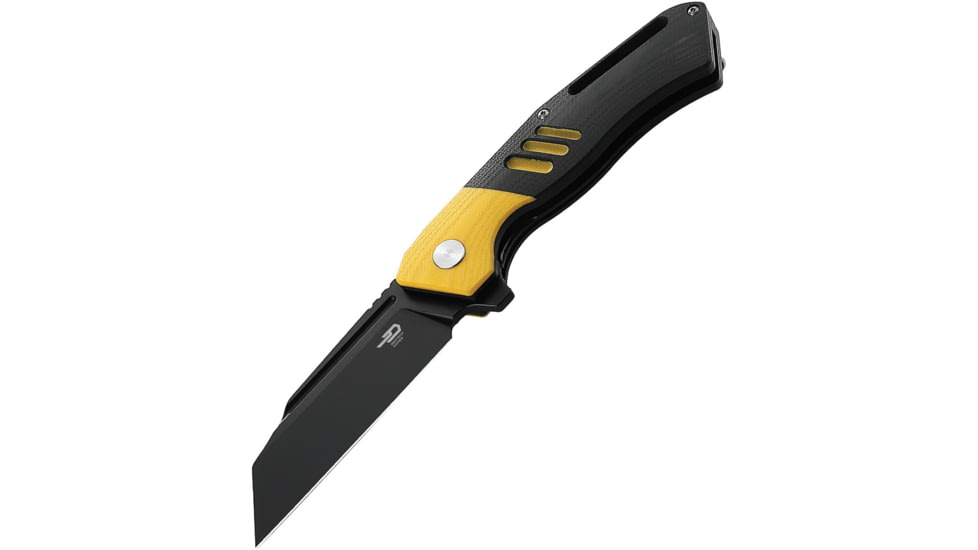 Bestech Knives Rockface Linerlock Yellow BTKG46B