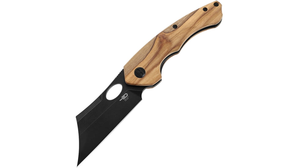 Bestech Knives Skirmish Linerlock Olivewood BTKL06C