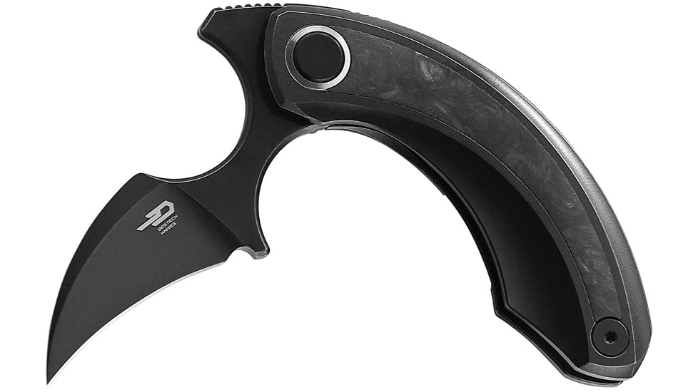Bestech Knives Strelit Framelock Blk/CF
