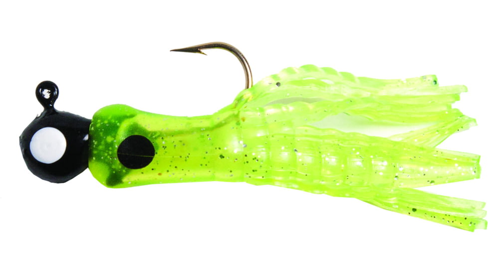 Betts Krinkle Jig, 1/32 oz Chartreuse, 3/Pack, 58-3-10