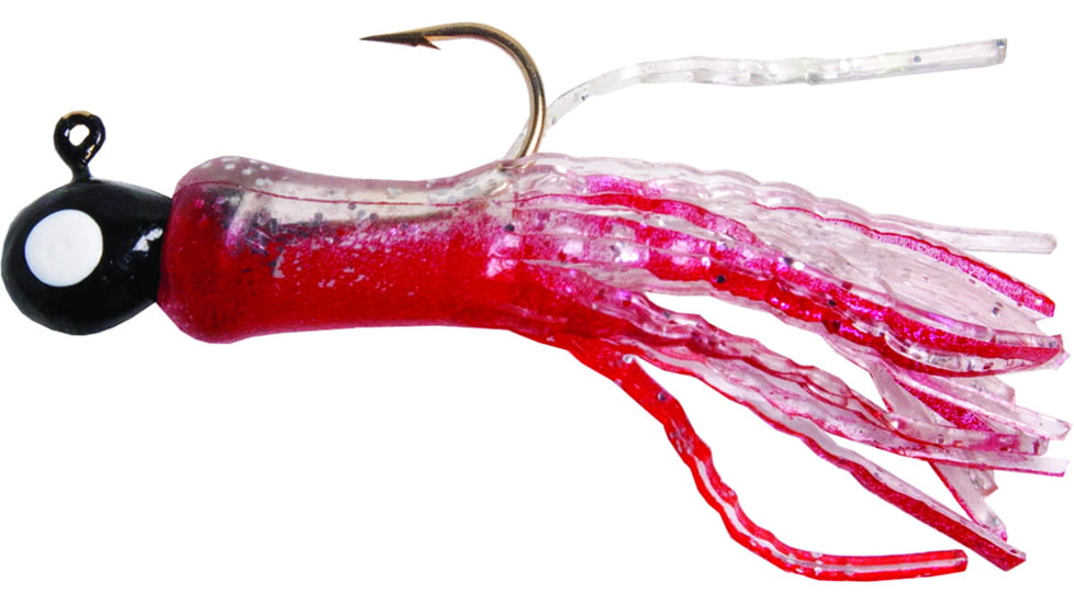 Betts Krinkle Jig, 1/32 oz Red/Chartreuse, 3/Pack, 58-3-5