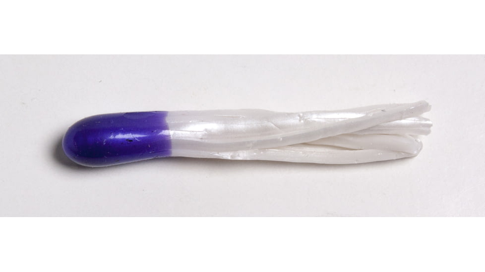 Betts Mini Tube Tail Tube, 20 Pack, 1.5in, Purple/Pearl, 56-20-14