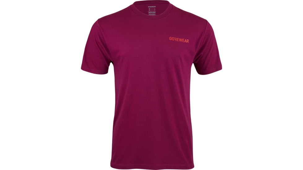 GOREWEAR Mens Komfort Zone Tee in Process Purple 2XS FFB7769E, 101658-BQ00-XS