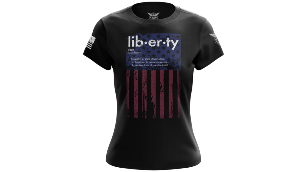 We the People Holsters Liberty Flag Womens Short Sleeve Shirt B0087C23, 6899449004130