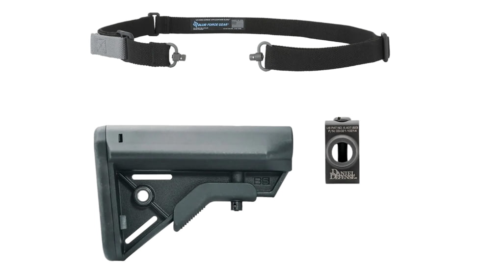 Blue Force Gear M4 Modern Combat Sling Kit, Black, KSP0088BK