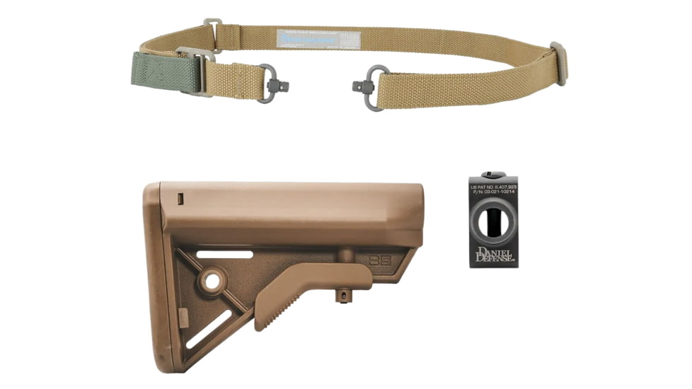 Blue Force Gear M4 Modern Combat Sling Kit, Coyote Brown, KSP0088CB