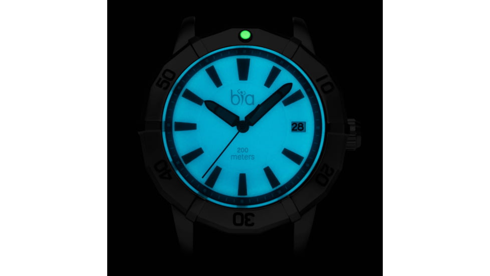 Bia Rosie Dive Watches, Dark Blue Dial, Blue Strap, Steel, One Size, B2004