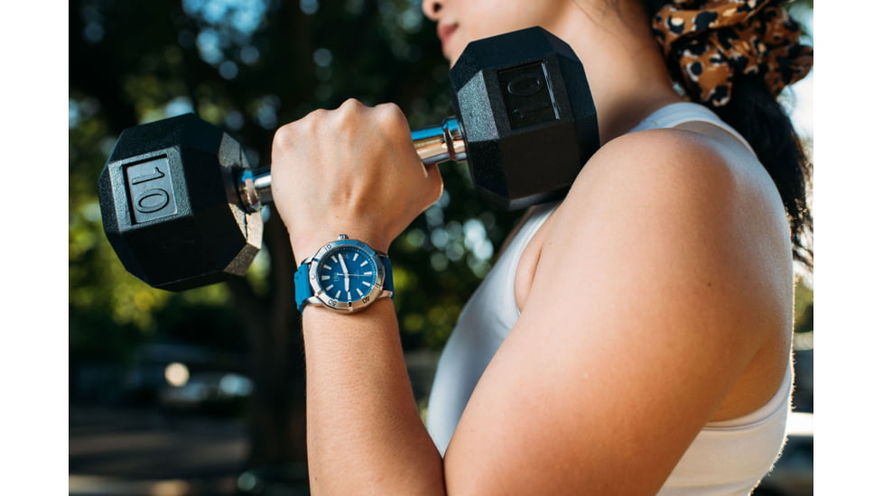 Bia Rosie Dive Watches, Dark Blue Dial, Blue Strap, Steel, One Size, B2004