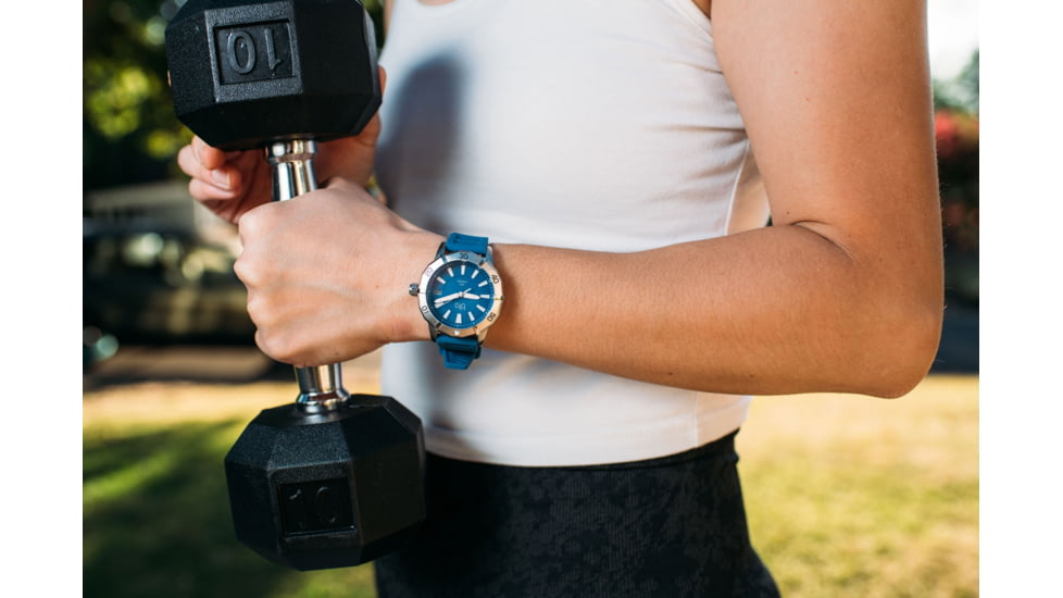 Bia Rosie Dive Watches, Dark Blue Dial, Blue Strap, Steel, One Size, B2004